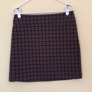 Loft Jacquard Straight Skirt